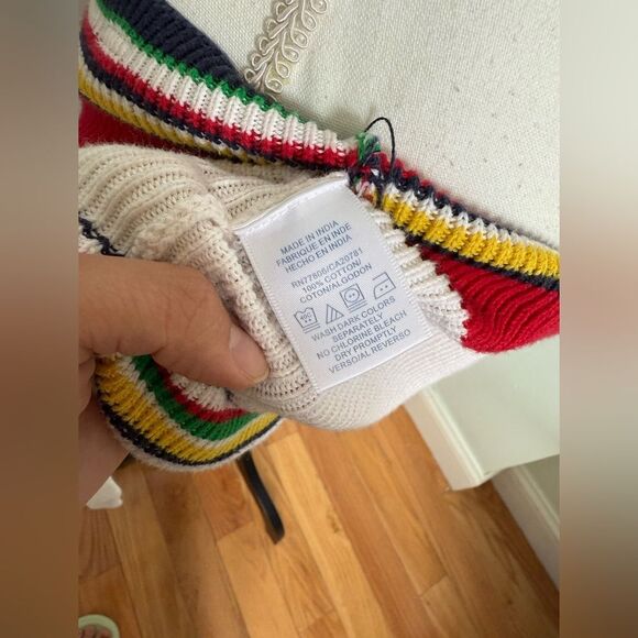 Y2K/ 90s Tommy Hilfiger “Tommy Jeans” Knitted Halter Top Preppy - Picture 7 of 9